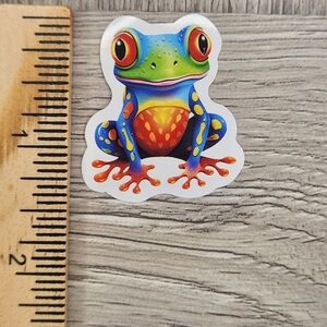 10/$10 Stickers Psychedelic Frogs Frog Sticker